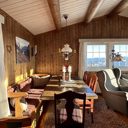 Cozy With Breathtaking Views On Golsfjellet Tatil Evi *